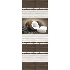 Панель ПВХ фотопечать Кокос узор 2 2700х250мм