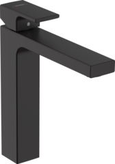 Смеситель для раковины 230, с донным клапаном, черный Hansgrohe Vernis Shape 71562670