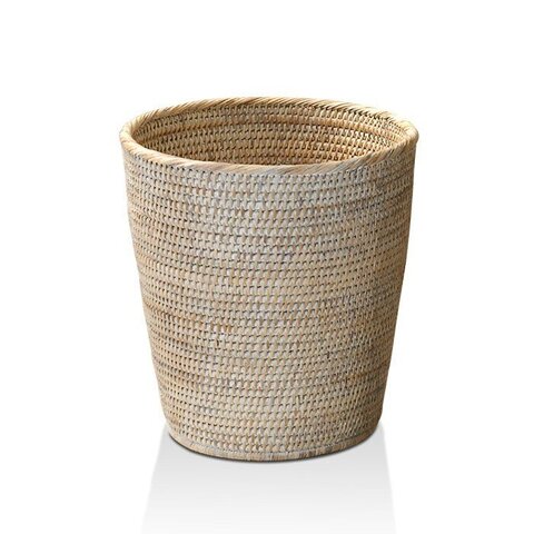 Decor Walther 0922191 Decor Walther Basket PK Корзина для бумаги 30x31см, цвет: ротанг светлый