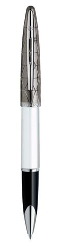 *Ручка-роллер Waterman Carene, цвет: Contemporary white ST, стержень: Fblck123
