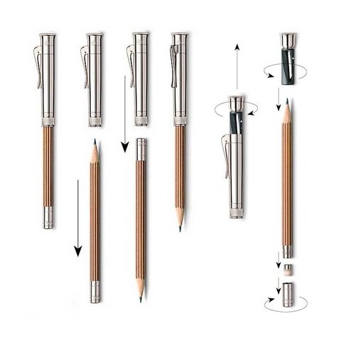 Карандаш Graf von Faber-Castell Perfect Pencil Sterling  Silver (118566)