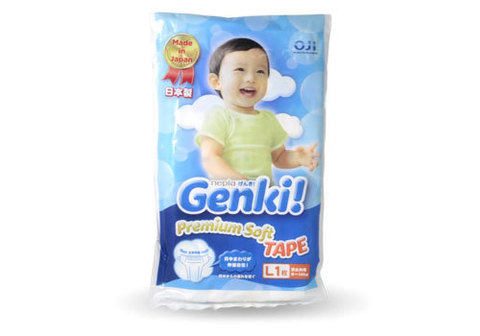 Пробник подгузника GENKI (9-14кг) L, шт