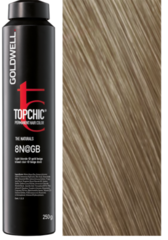 Goldwell Topchic 8N@GB - сетлый блонд с золотисто-бежевым сиянием (шамуа) TC 250ml