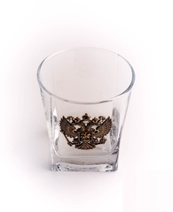 Коллекционный сувенирный набор стаканов для виски «Герб России», фото 4