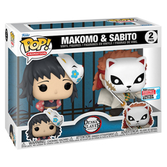 Funko POP! Demon Slayer: Makomo & Sabito  (Funkon 2019 Exc) (2 pack)