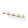 Decor Walther 0863882 Decor Walther  BAR DA Полка настенная 35*9*2h, цвет  матовое золото 24 карата, полка белая