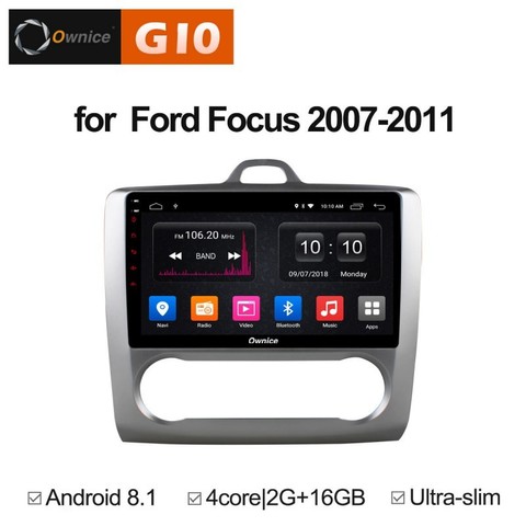 Штатная магнитола на Android 8.1 для Ford Focus 2 Ownice G10 S9201E-A