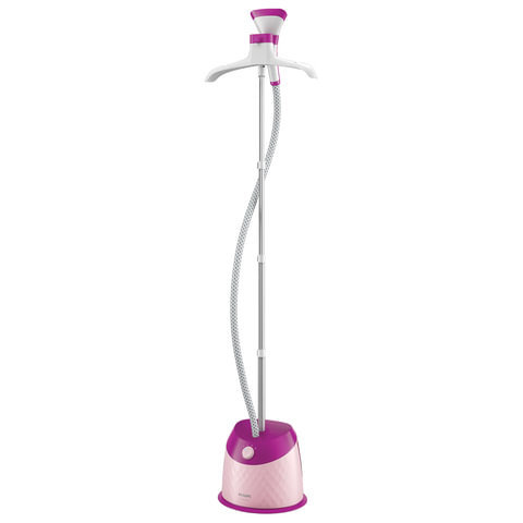 Отпариватель PHILIPS GC514/40, 1600 Вт, пар 32 г/мин., резервуар 1,6 л, 3 режима, регулировка высоты, фиолетовый