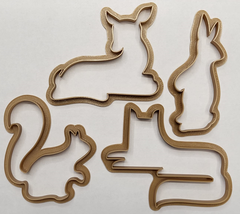 Комплект форм для печенья/пряников "Животные"
