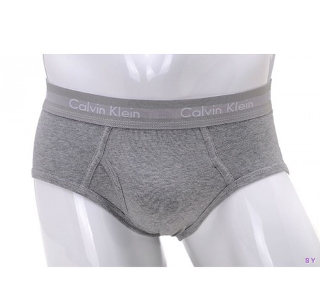 Мужские брифы серые Calvin Klein 365 Brief Grey