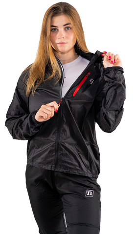 Элитная беговая Куртка Noname Windshell Jacket 22 Black Wo's женская