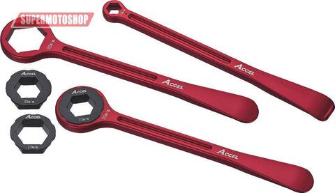 TL-04 Набор сверхлегких монтажек - ключей для мотоцикла, 32,27, 22, 12,10 мм