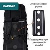 Картинка рюкзак туристический Nevo Rhino 8929-NW Green - 9