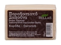 Натуральное оливковое мыло с кокосом Bellas 100 гр