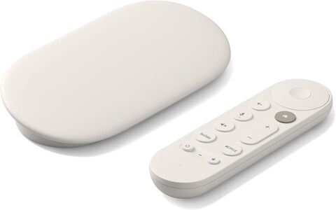 ТВ-приставка Google TV Streamer 4K 32 ГБ Бежевый | Porcelain