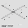 Комплектующие для накладной трековой системы Maytoni Accessories for tracks trinity TRA005EC-31W