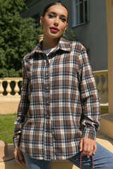 Рубашка Денни (коричневая) Б14144-7М LT Collection