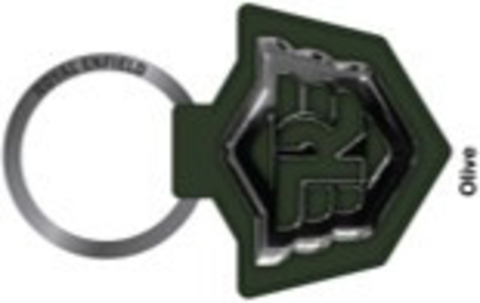 Брелок для ключей карабин WING LOGO STENCIL KEYCHAIN OLIVE