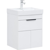 Aquanet Ирис New 312421 Тумба с раковиной, цвет: белый