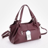 Сумка Саломея 304 гладкий бордо