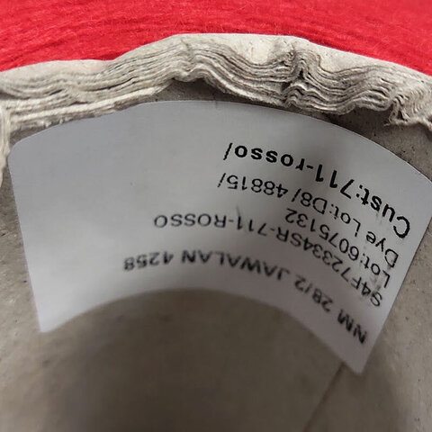 Меринос гребенной JAWALAN 2/28 красный