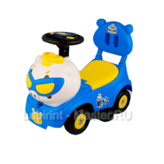 Детский толокар/каталка "MalinaBay НТ-5520" синий