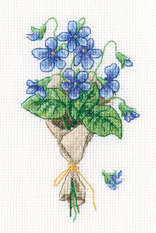 Коллекция:	Цветы¶Название по-английски:	Forest violets¶Название по-русски:	Лесные фиалки¶Размер кадр