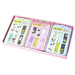 
          Набор магнитных закладок, Alingar, 120х20 мм, "Коты"(с надписями), 6шт. европодвес