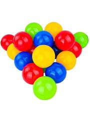 ШАРИКИ ПЛАСТИКОВЫЕ 18 шт. ЦВЕТНЫЕ, Ø85 мм