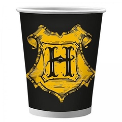 Стаканы бумажные, Гарри Поттер, Герб, 250 мл, 6 шт.