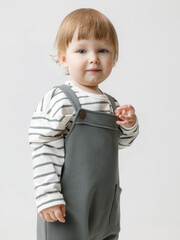 полукомбинезон для новорожденных  КР 6549/пряный базилик к648