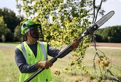 Высоторез-сучкорез Greenworks PS102T 82V (25 см) телескопический аккумуляторный, без АКБ и ЗУ