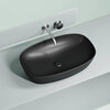 Ceramica Nova Element CN6049MB Умывальник чаша накладная овальная, 60x38, цвет: чёрный матовый
