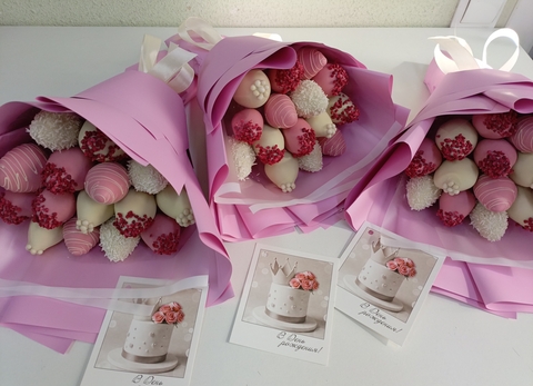 Букет из клубники 