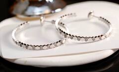 54234 - Серьги-конго BEe CHAUMET lux качество VGOLD
