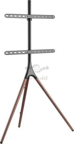 Подставка для телевизора Cactus CS-ST1246BKWN черный/орех 45"-65" макс.32кг напольный