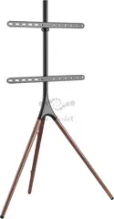 Подставка для телевизора Cactus CS-ST1246BKWN черный/орех 45"-65" макс.32кг напольный
