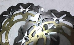 Передние тормозные диски ARASHI для Yamaha YZF-R6 08-15/R1 07-08 золотой Уценка