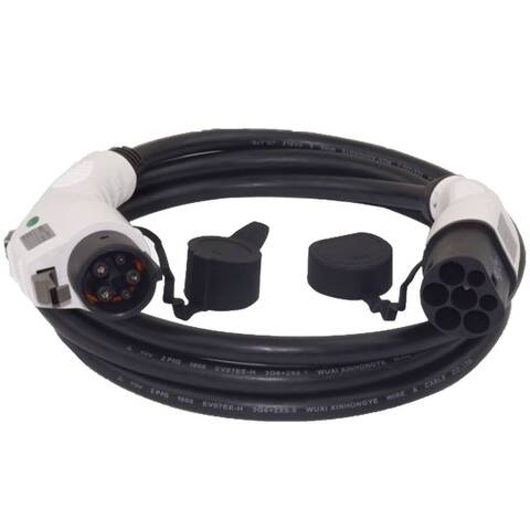 Кабель Orbis для зарядки электромобилей T2-T2 3x32A, 5 м (OB94D039)