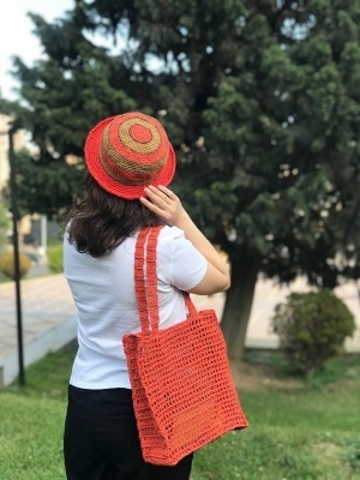 Çanta və şlyapa \ Bag and hat toxunma