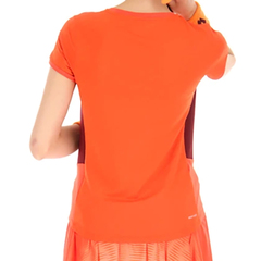 Женская теннисная футболка Lotto Tech I D3 Tee - grenadine red