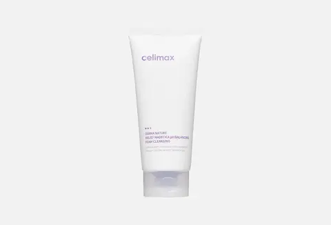 Celimax Слабокислотная очищающая пенка Celimax Derma Nature Relief Madecica pH Balancing Foam Cleansing