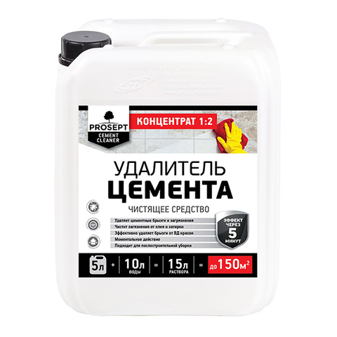 Prosept Cement Cleaner/Просепт Цемент Клинер удалитель цемента