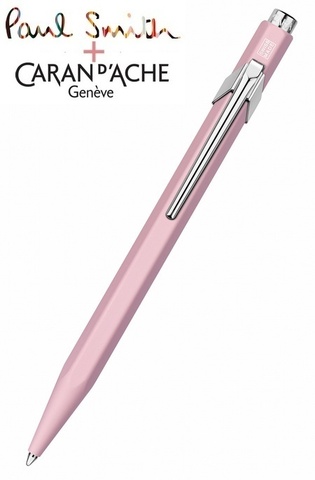 Ручка шариковая Caran d`Ache 849 Paul Smith SE, Soft Pink (849.493)