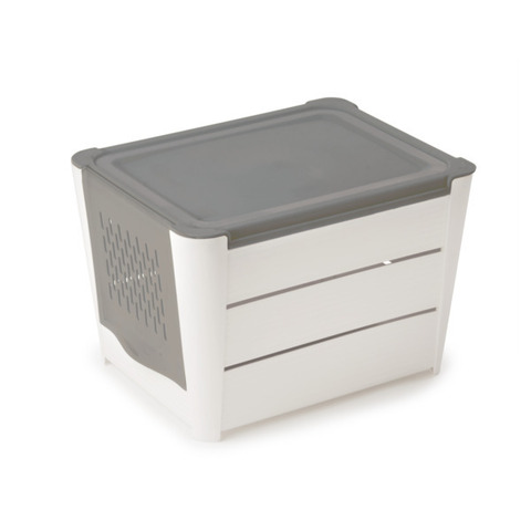 Контейнер для хранения 25.5х20х17.5см SNIPS серый