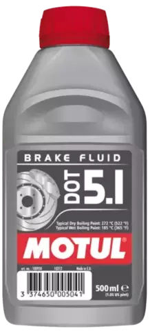 Тормозная жидкость DOT 5.1 Brake Fluid 0,5л