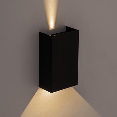 Уличный настенный светодиодный светильник Citilux Stels CLU0741