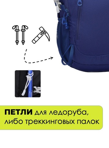Картинка рюкзак городской Nevo Rhino 5165-NW Blue - 6