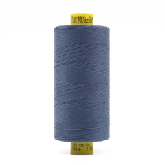 Нитки для отстрочки Gutermann Mara №30, 300м, серо-синий джинс