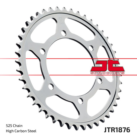 Звезда задняя JTR1876.45ZBK для Yamaha YZF-R6, Suzuki GSX-R 750